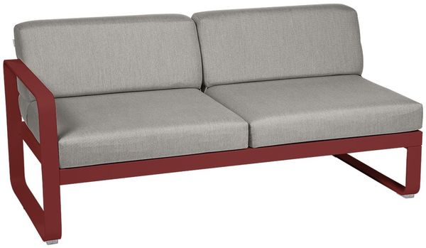 Bellevie Lounge 2-Sitzer Modul 43 Chili B8 Taupegrau Links