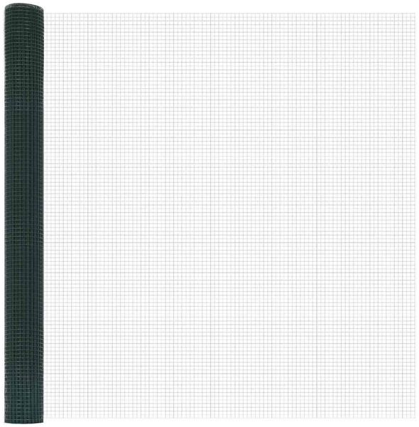 vidaXL Schweißdrahtzaun mit Spikes 10 x 1,5 m PVC-beschichteter Stahl 3352060 Bild 6