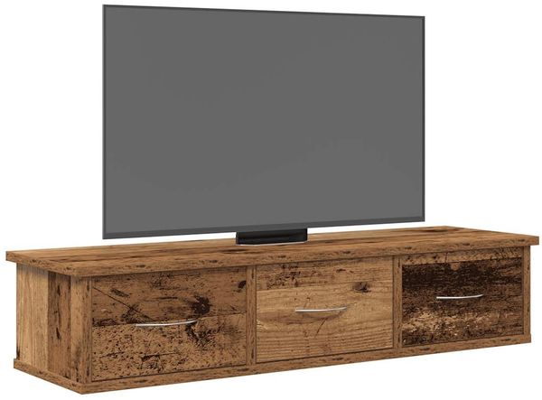 vidaXL Wandschrank Altholz-Optik 88x26x18,5 cm Holzwerkstoff 855860 Bild 3