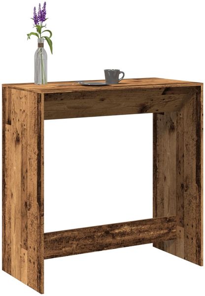 vidaXL Bartisch Altholz-Optik 102x50x103,5 cm Holzwerkstoff 854434