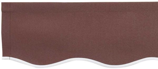 vidaXL Markisenersatzstoff Braun 380 x 195 cm Polyester 42000459 Bild 6