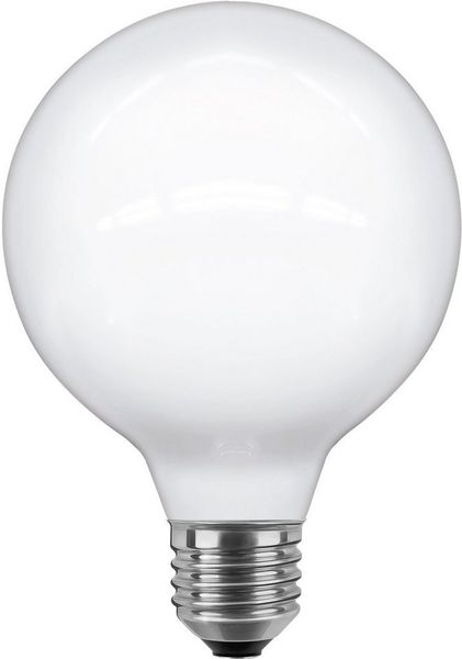 SEGULA LED-Leuchtmittel Vintage Line, E27, 1 St, Warmweiß, dimmbar, Globe 95 opal, E27