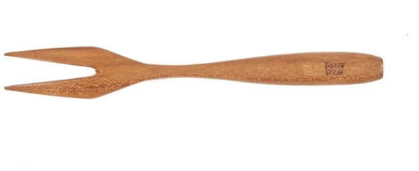 Die Tapas Gabel - Natur - Natürlich - 14x2x2cm Bild 4