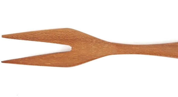 Die Tapas Gabel - Natur - Natürlich - 14x2x2cm Bild 3