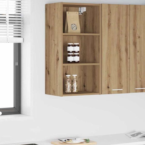 vidaXL Hängeschrank Artisan-Eiche 40 x 29,5 x 80 cm Holzwerkstoff 884449