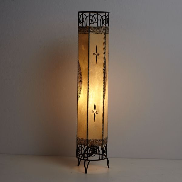 Henna-Stehlampe Kadous H100 Weiß