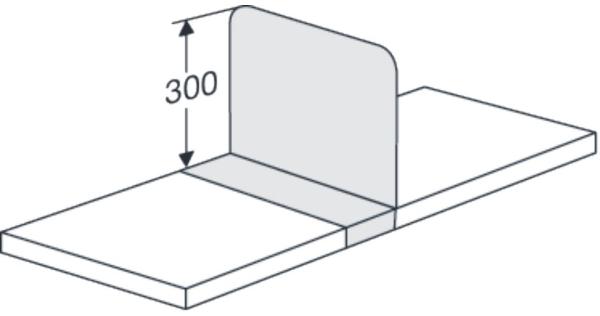 Kerkmann Fachteiler verschiebbar für Büro-Regal Progress 2000 Tiefe 40