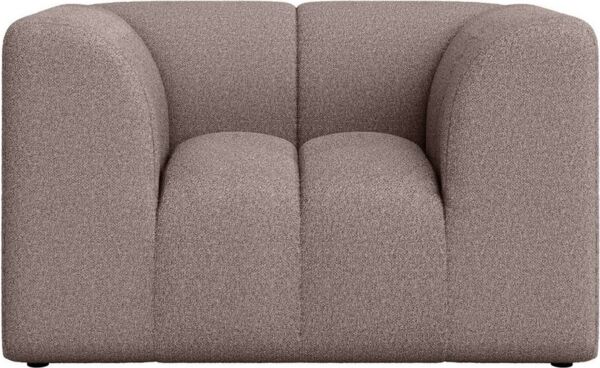 Home affaire Sessel TUURE Verlässliche Qualität, moderne Steppung, Breite 134cm, Bubble Optik, hoher Sitzkomfort, Wellenunterfederung