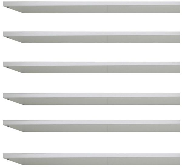 trendteam Wohnen 5er Set Einlegeböden für Type 117 Brandson Baxter, Weiß Dekor, B/H/T ca. 73/1,5/33 cm
