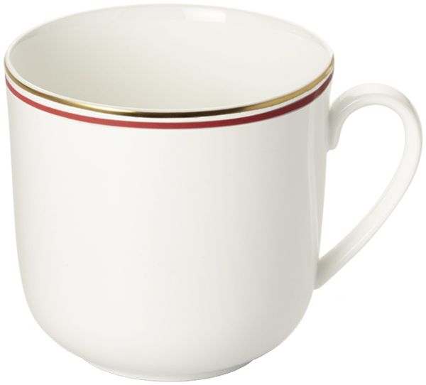 Dibbern Capri Becher mit Henkel 0,32 L Rot