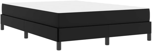 vidaXL Bettrahmen mit Matratze Schwarz 140 x 200 cm Stoff 3398633 Bild 4