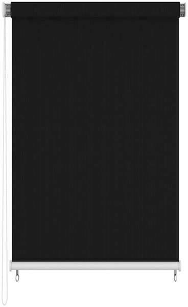 vidaXL Außenrollo 185 (B) x 230 (H) cm Schwarz 312958