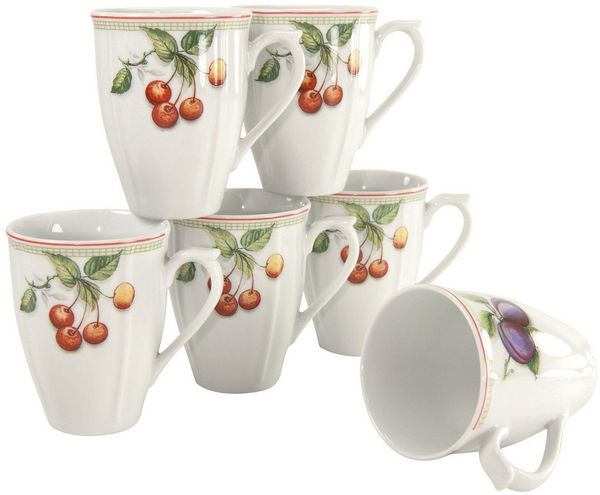 Flora Orchard, Kaffeebecher 6-tlg (mo)
