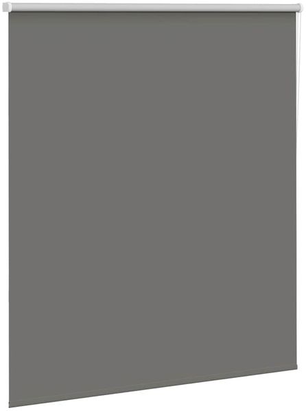 vidaXL Verdunkelungsrollo Grau 130x175cm Stoffbreite 126,6cm Polyester 4011160 Bild 3