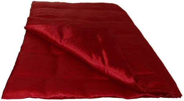 beties Bettbezug Glanz Satin, (1 St), Bettbezug ca. 135x200 cm Bettwäsche (karmin-rot)