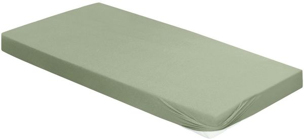 Irisette Mako-Jersey Spannbetttuch Jupiter 0008 salbei 100 x 200 cm + 90-100 x 190-220 cm