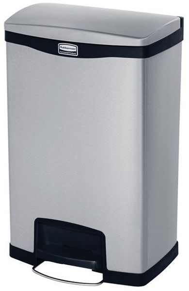 Rubbermaid SLIM JIM® 90 Liter Metall-Kühlbox mit Pedalen - Modell gulv