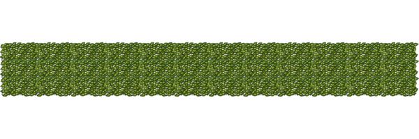 vidaXL Balkonsichtschutz mit Blättern Grün und Gelb 600 x 75 cm 42040671