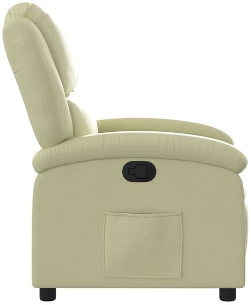 vidaXL Relaxsessel Creme Echtleder 371791 Bild 7
