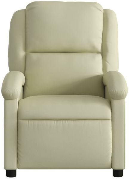 vidaXL Relaxsessel Creme Echtleder 371791 Bild 6
