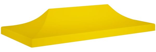 vidaXL Partyzelt-Dach 6x3 m Gelb 270 g/m² 315335