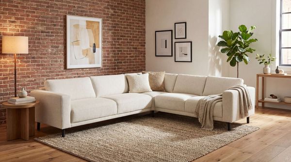 Home affaire Ecksofa Sveeva, L-Form, B. 288 cm, schwarze Metallfüße, langlebiger Webstoff, mit Wellenunterfederung, viele Farben