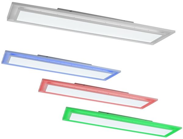LED Deckenlampe, Farbwechsler, Dimmbar, Länge 85 cm