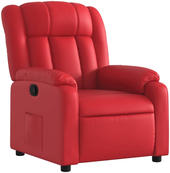 vidaXL Relaxsessel Rot Kunstleder 373565