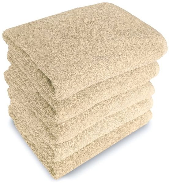 MatratzenL.A.B® Handtuch Set Gomez 500 g/m² Blauer Schwan®, 100% Baumwolle (1er oder 5er Set)