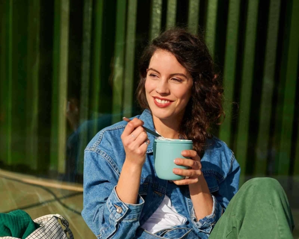 Mepal ELLIPSE Lunchpot 500 + 200 ml Nordic Green 6er Set Bild 4