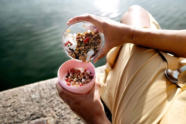 Mepal ELLIPSE Lunchpot 500 + 200 ml Nordic Green 6er Set Bild 5