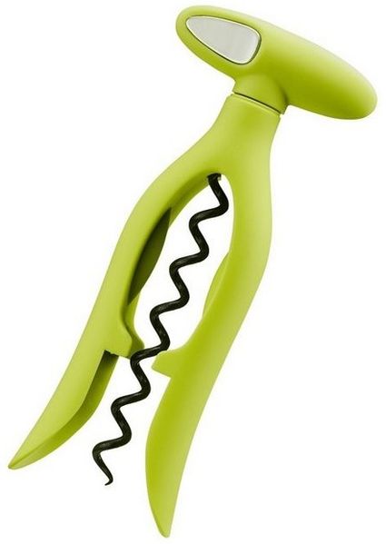 GEFU Weinflaschenöffner Korkenzieher Moltovino (Stück, 1-tlg, 1 Korkenzieher), Selbst-Zieher-Effekt Flaschenöffner