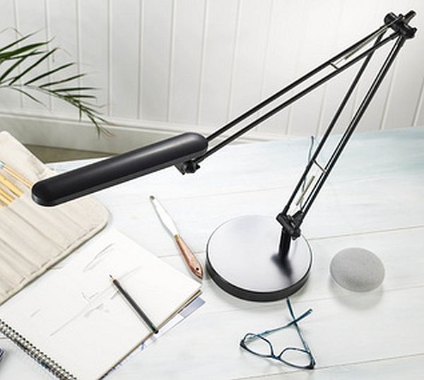 Tischlampe Unilux 400033683 Weiß Schwarz Kunststoff