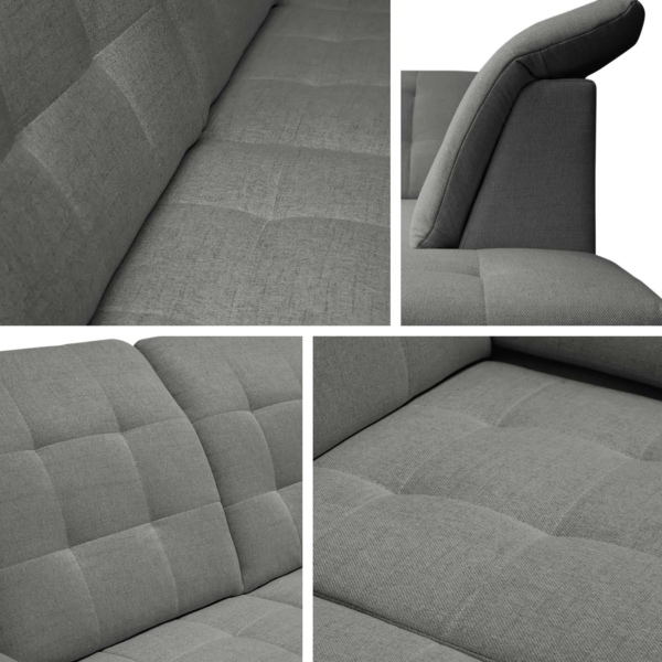 Ecksofa Ferulk (Farbe: Neve 03, Seite: Rechts) Bild 5