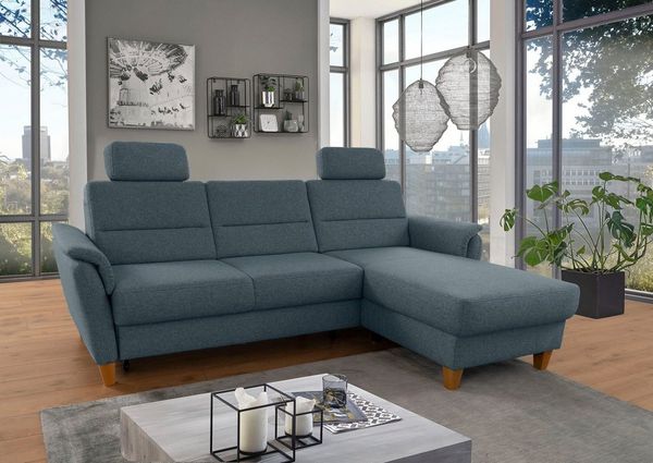 Home affaire Ecksofa Palmera L-Form, B: 244 cm - OTTO. Verlässliche Qualität, optional Bettfunktion & Bettkasten, Federkern