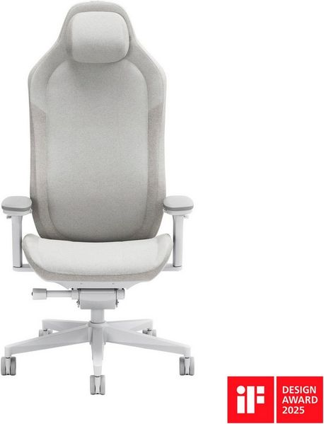 Fractal Design Gaming-Stuhl Refine Fabric Light Hellgrau