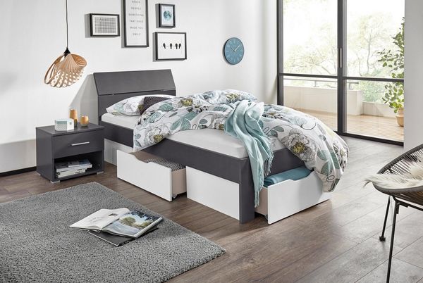 rauch Bett Flexx, inklusive Schubkästen