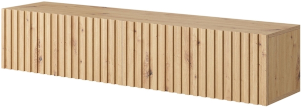 Selsey 'Telire' TV-Hängeboard, Eichenholz-Optik, ca. 30 x 139 x 32 cm