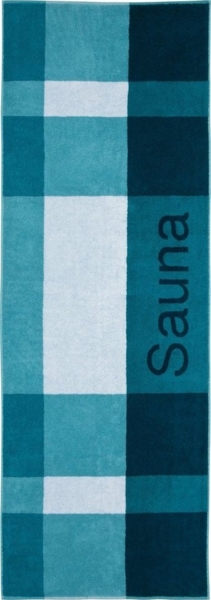 Erwin Müller Saunatuch Saunatuch, Walkfrottier, Walk-Frottier Karo