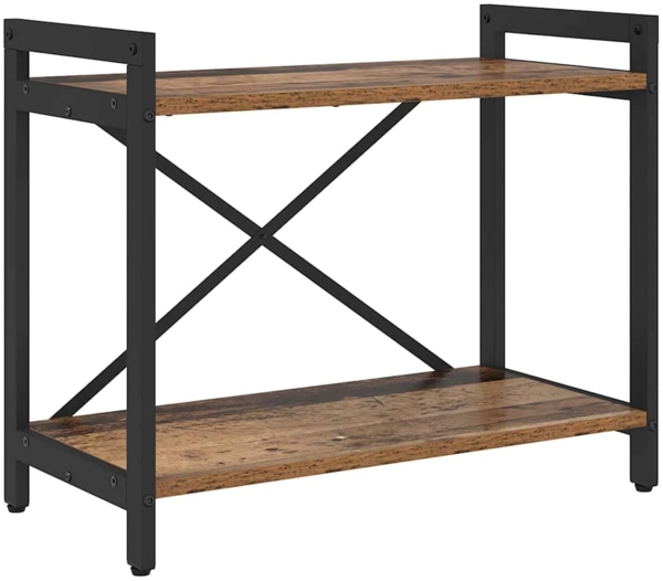 vidaXL Bücherregal Altholz 60 x 30 x 50 cm Holzwerkstoff 868405