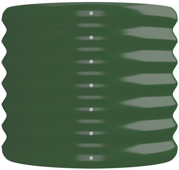vidaXL Hochbeet Verzinkter Stahl 224x40x36 cm Grün 318873 Bild 4