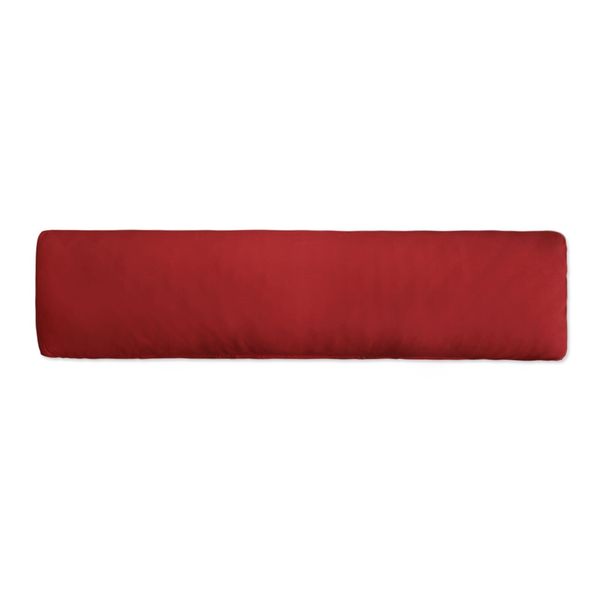 Traumschlaf Premium Interlock Jersey Seitenschläferkissen Bezug|40x200 cm| weinrot