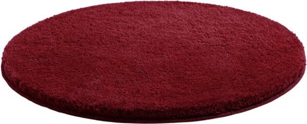 my home Badematte Merida, Badvorleger, Badezimmer Teppich, Höhe 32 mm, rutschhemmend beschichtet, fußbodenheizungsgeeignet, schnell trocknend, strapazierfähig, Kunstfaser, rund, Badteppich, Uni Farben, rechteckig, rund & als 2-tlg. Set erhältlich Bild 4