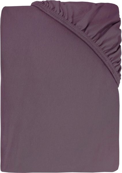 Dyckhoff Spannbettlaken Uni, Jersey, Gummizug: rundum, (1 Stück), Angenehm weich, besonders flexibel, bis 25cm Matratzenhöhe