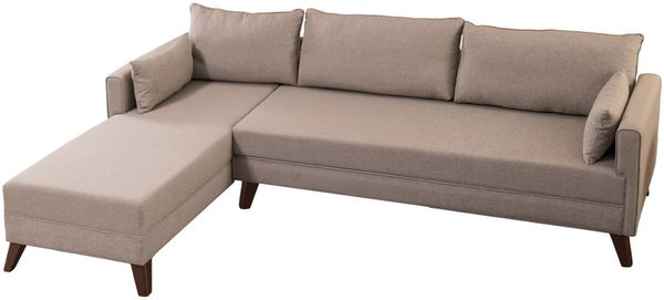 Ecksofa, 'Bella', 85 x 165 x 275, Creme Bild 9