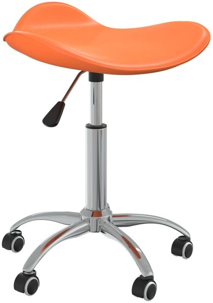 vidaXL Esszimmerstuhl Drehbar Orange Kunstleder [3088572]