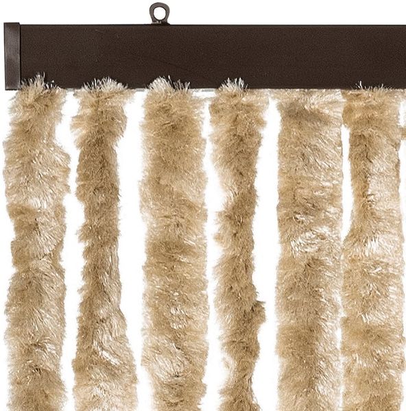 vidaXL Insektenschutz-Vorhang Beige 56x185 cm Chenille 284282 Bild 4