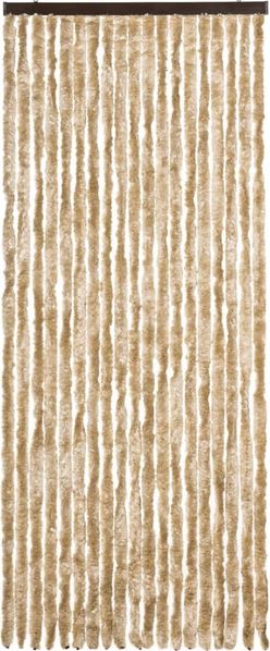 vidaXL Insektenschutz-Vorhang Beige 56x185 cm Chenille 284282 Bild 3