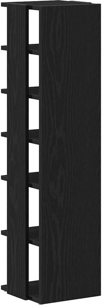 vidaXL Schuhschränke 2 Stk. Schwarz Eichen-Optik 25x27x102 cm 862067 Bild 8