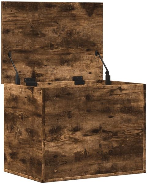 vidaXL Truhe Räuchereiche 60x42x46 cm Holzwerkstoff 840657 Bild 7